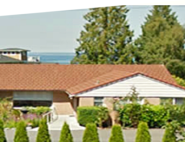 Outside view of Ace Haven home